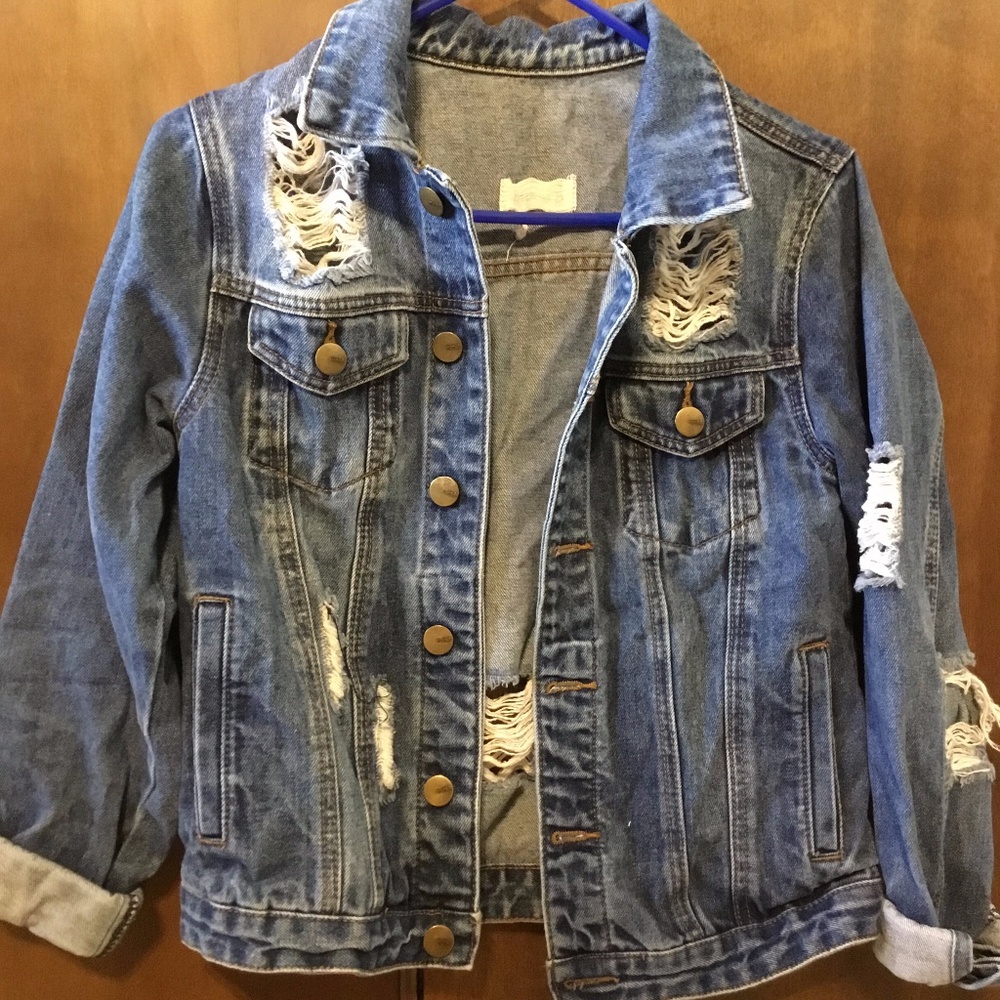 Dark Blue Denim Jacket